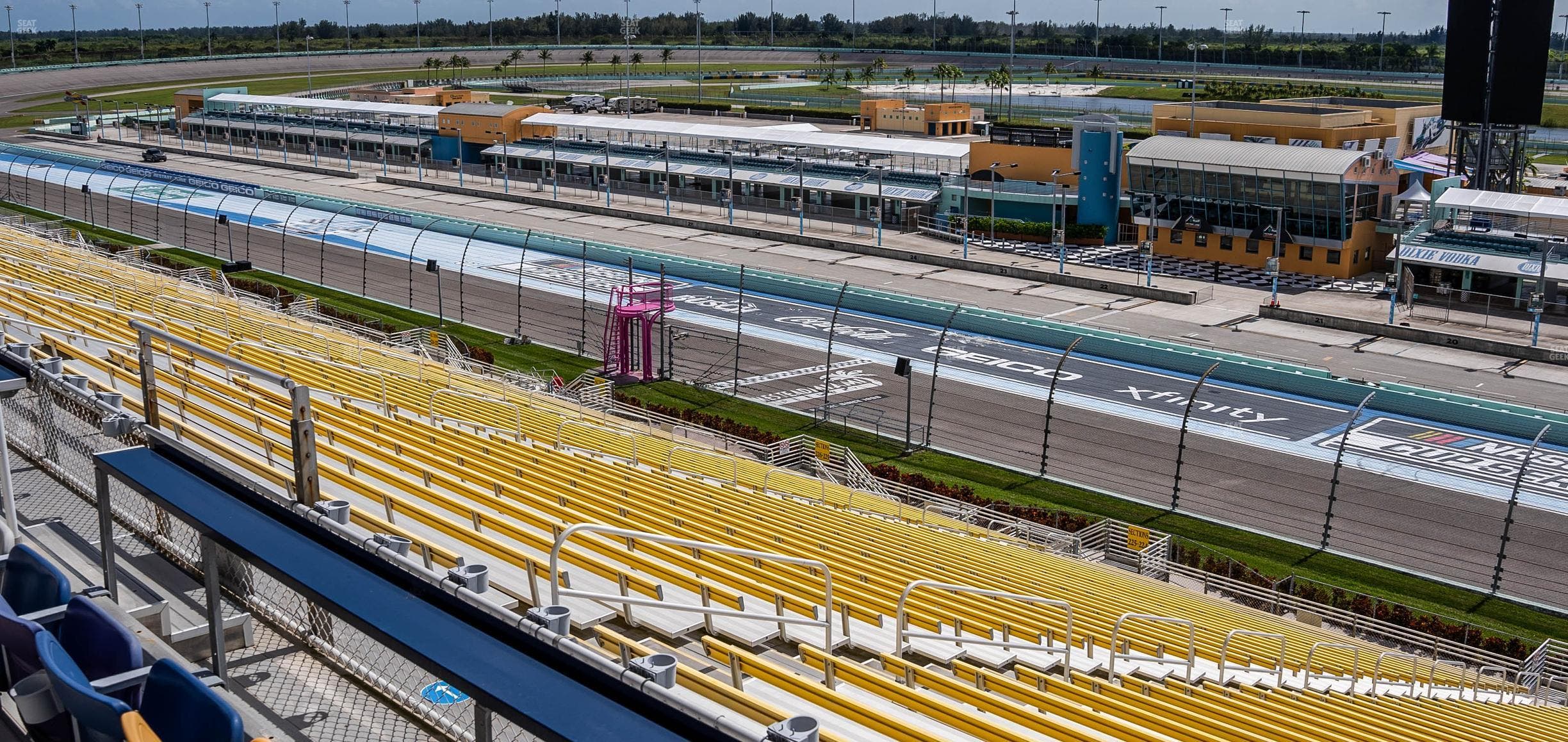 Homestead-Miami Speedway - Section Speedway Club 323 Seat View