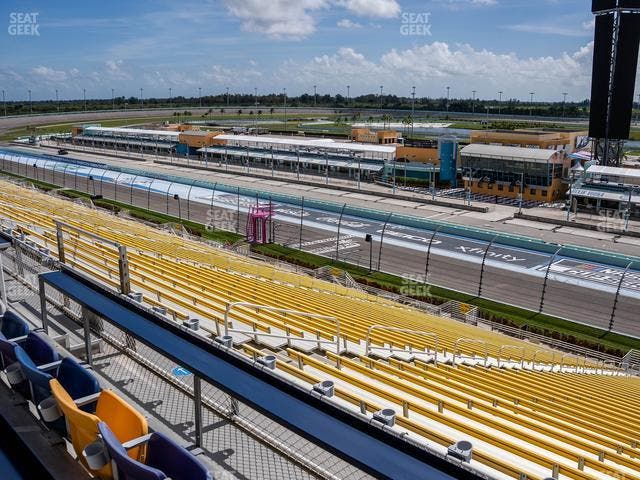Homestead-Miami Speedway - Section Speedway Club 323 Seat View