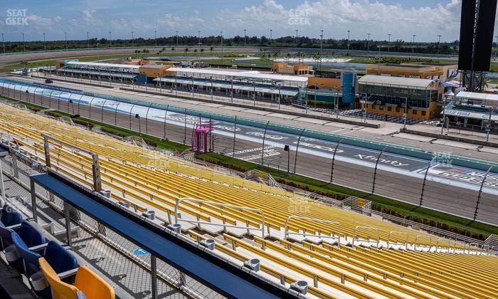 Homestead-Miami Speedway - Section Speedway Club 323 Seat View