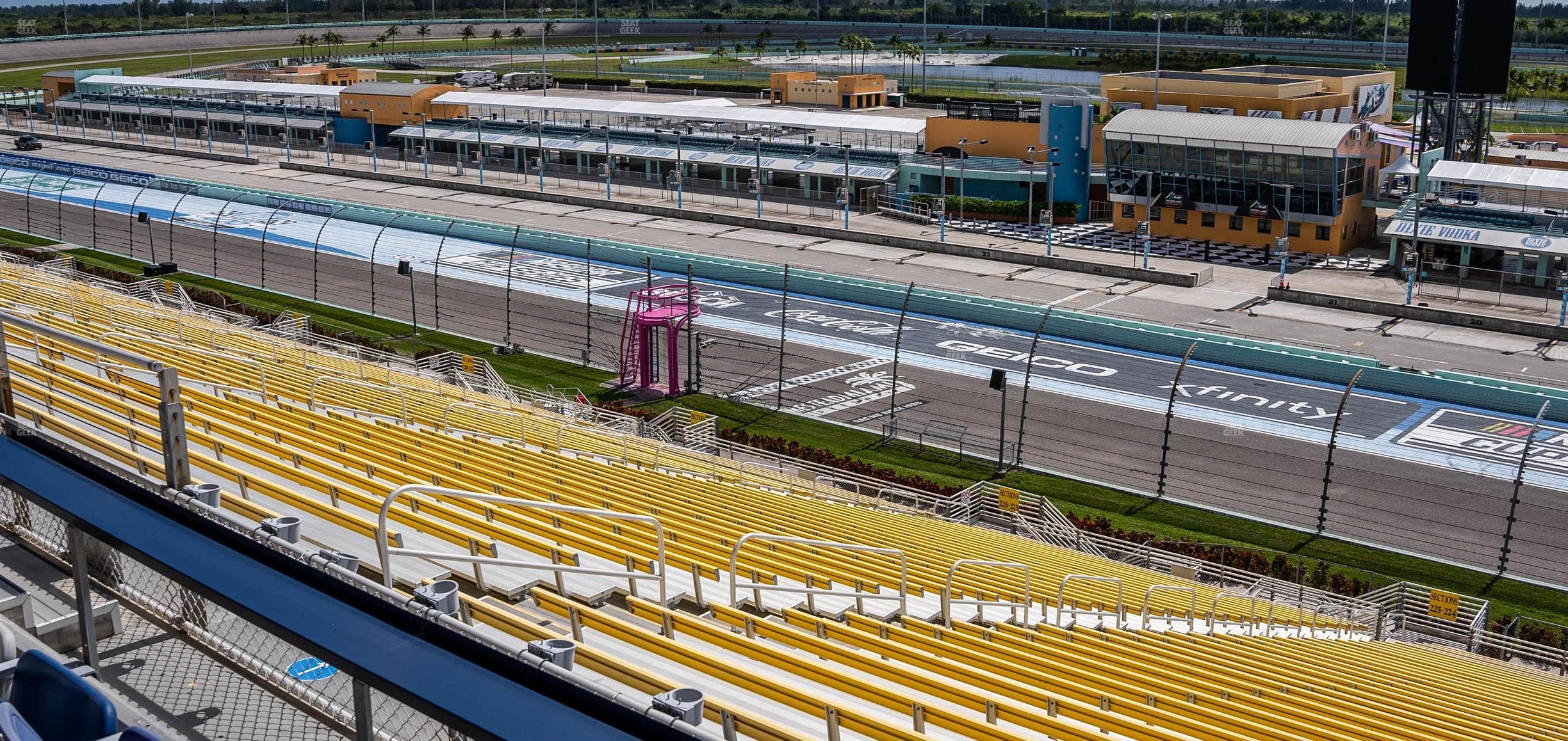 Homestead-Miami Speedway - Section Speedway Club 324 Seat View