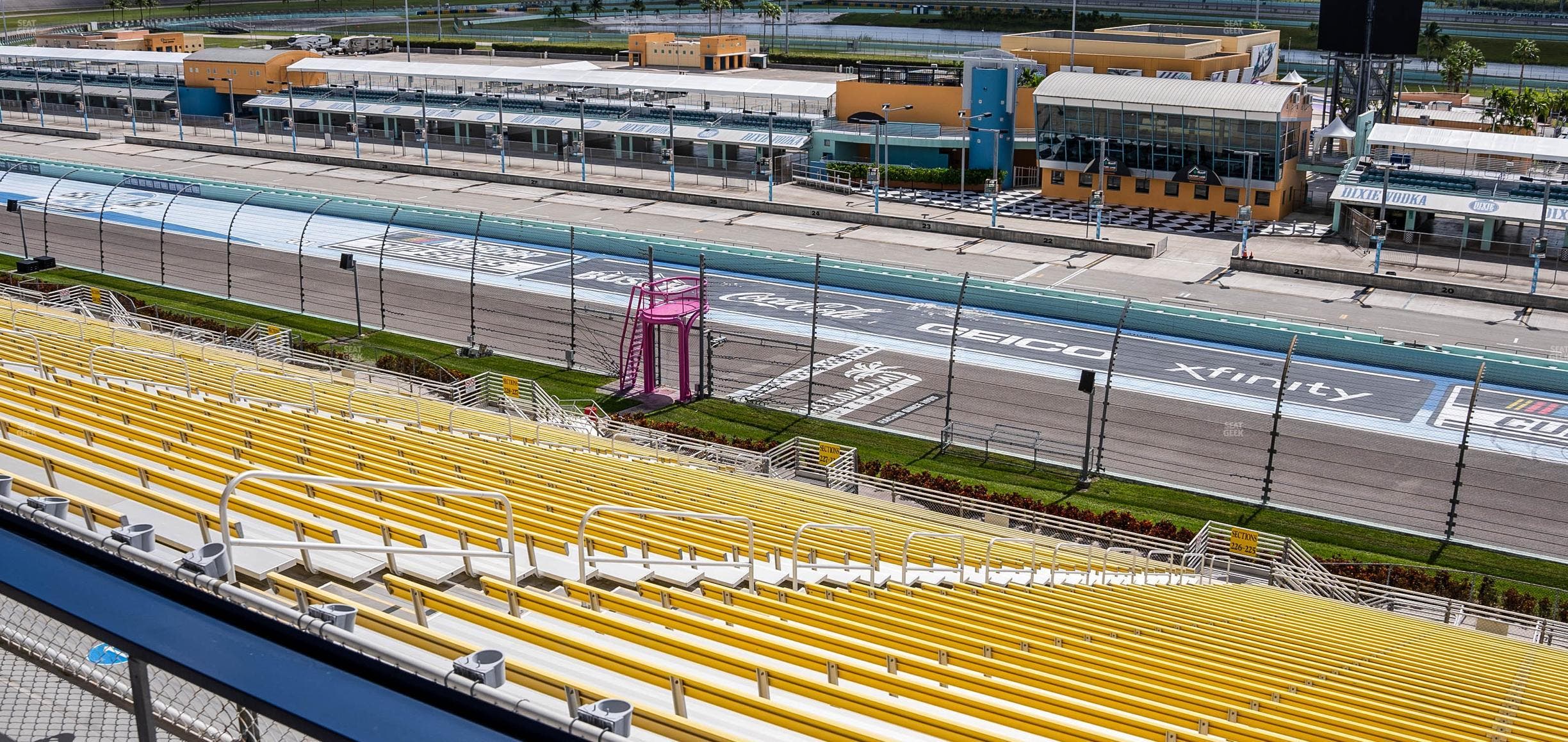 Homestead-Miami Speedway - Section Speedway Club 325 Seat View