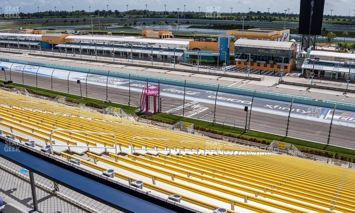 Homestead-Miami Speedway - Section Speedway Club 325 Seat View