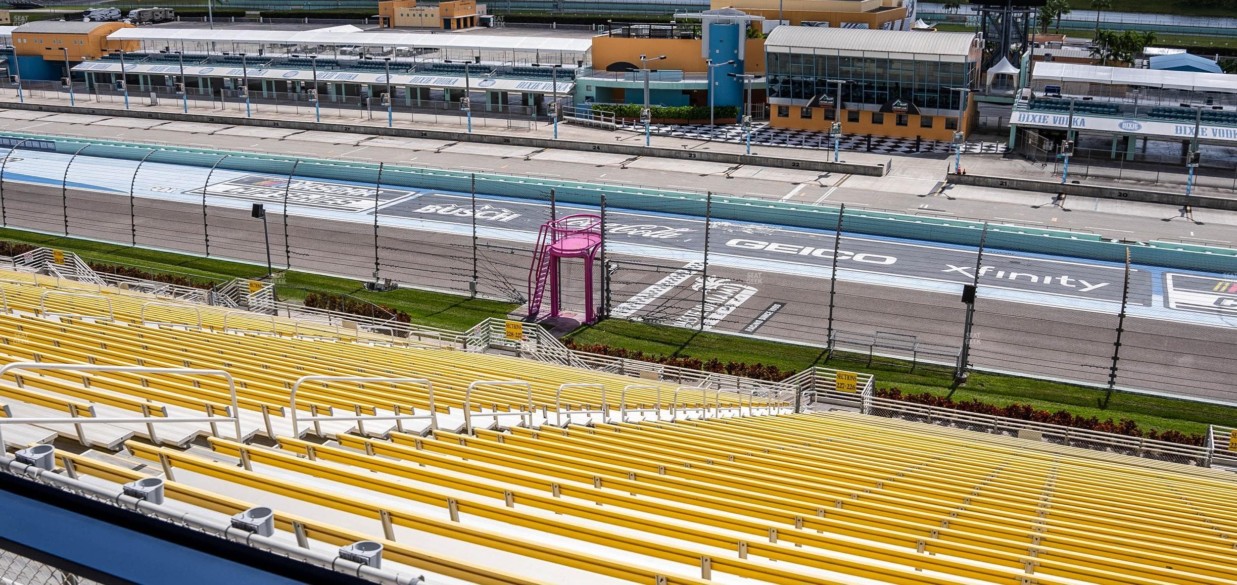 Homestead-Miami Speedway - Section Speedway Club 326 Seat View
