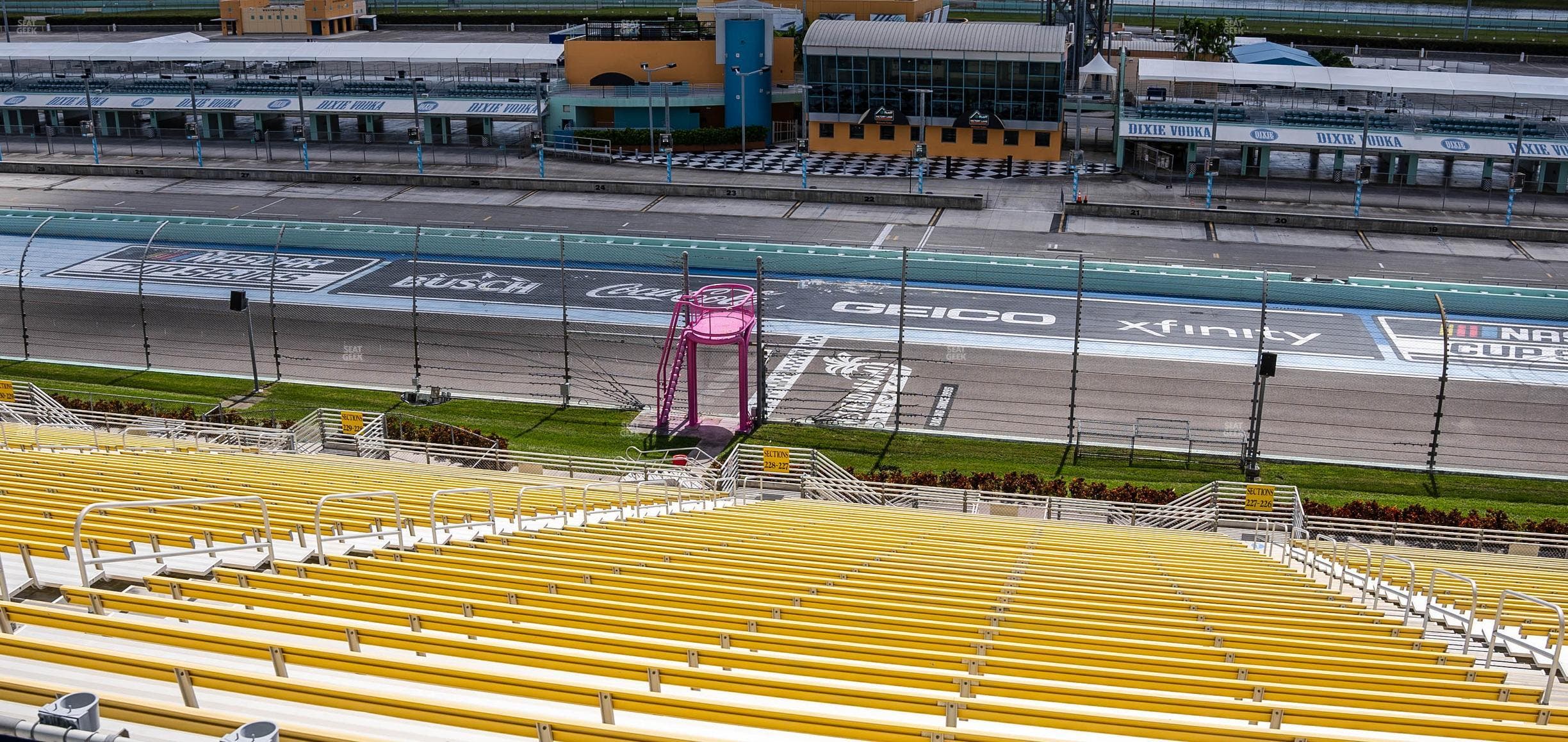 Homestead-Miami Speedway - Section Speedway Club 327 Seat View