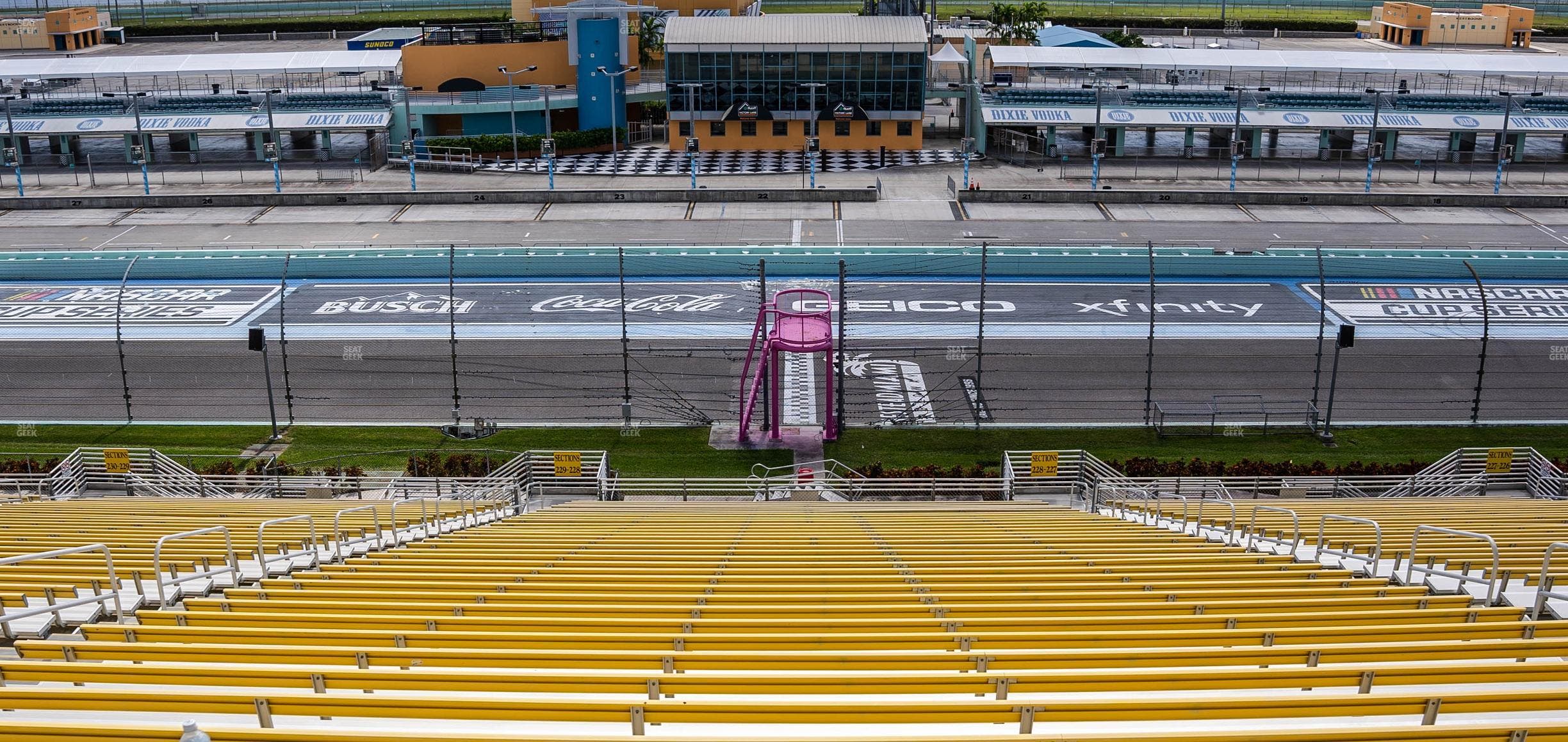 Homestead-Miami Speedway - Section Speedway Club 328 Seat View