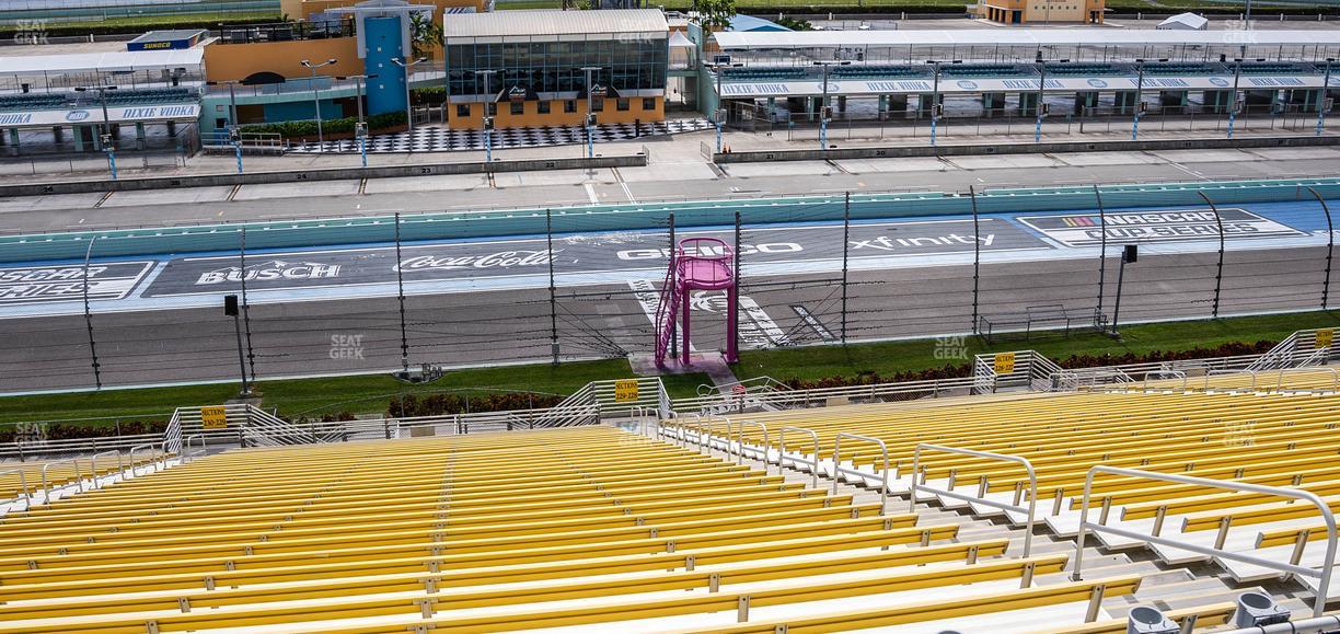 Homestead-Miami Speedway - Section Speedway Club 329 Seat View