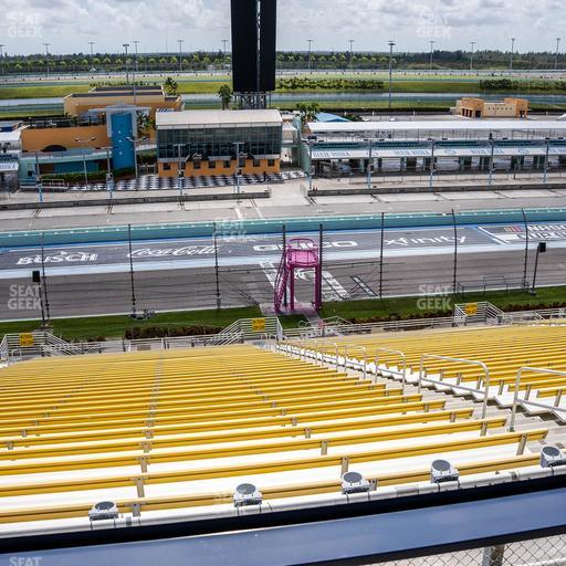 Homestead-Miami Speedway - Section Speedway Club 329 Seat View