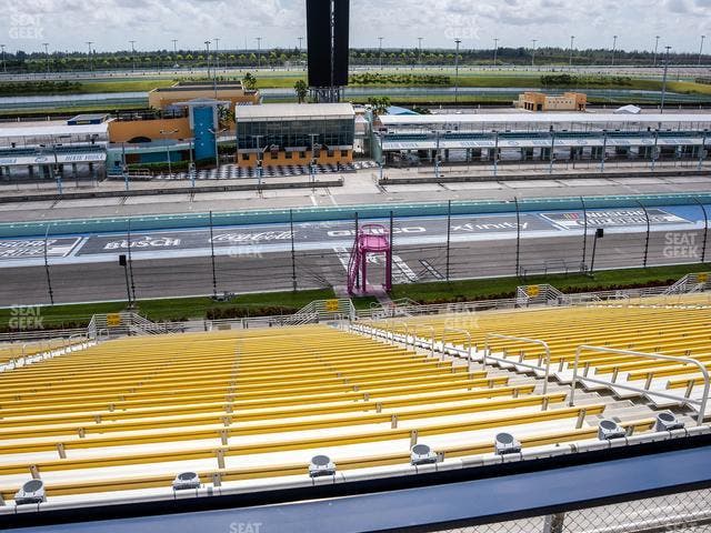 Homestead-Miami Speedway - Section Speedway Club 329 Seat View