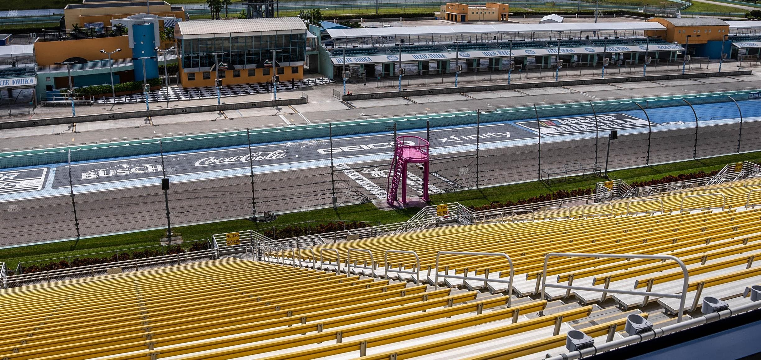 Homestead-Miami Speedway - Section Speedway Club 330 Seat View