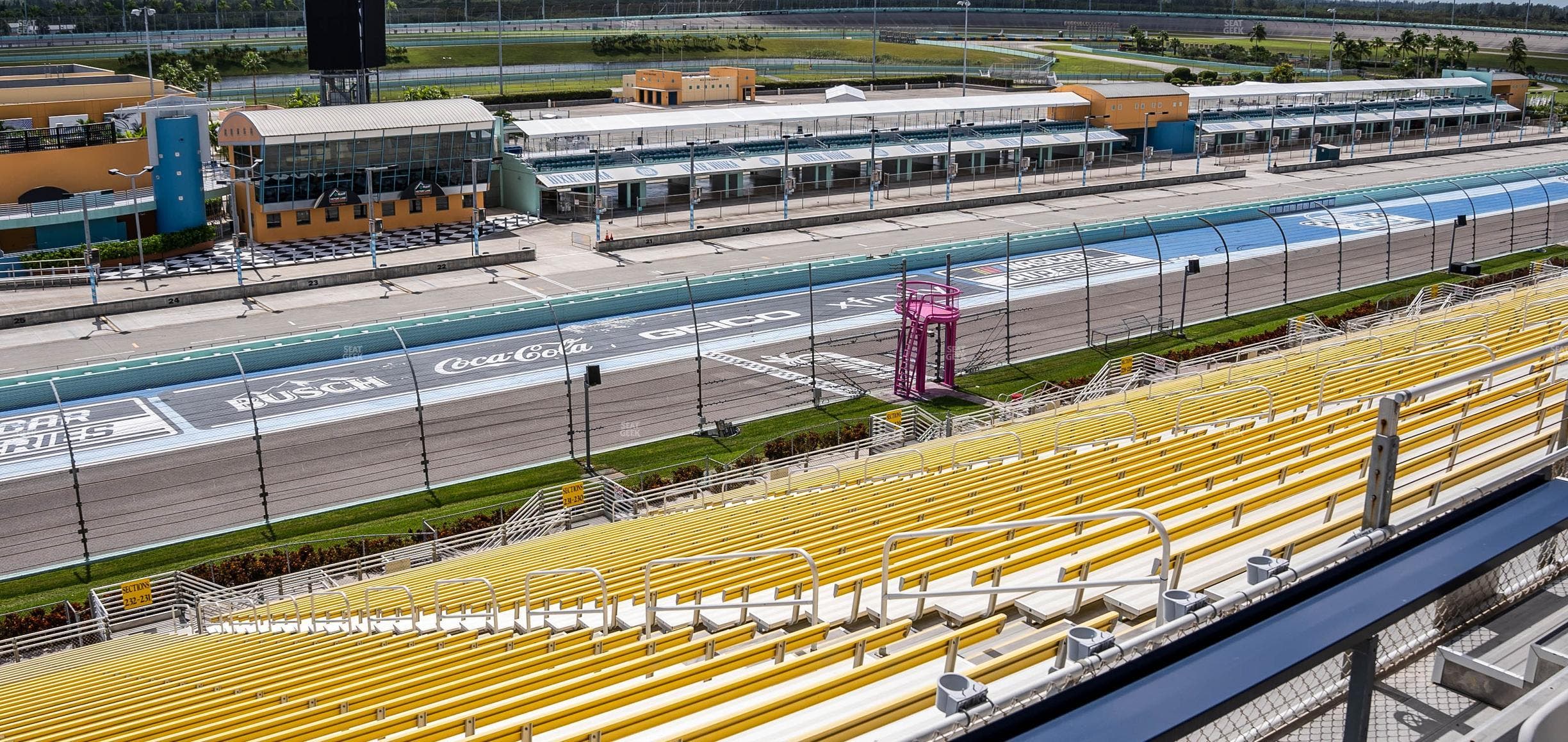 Homestead-Miami Speedway - Section Speedway Club 332 Seat View