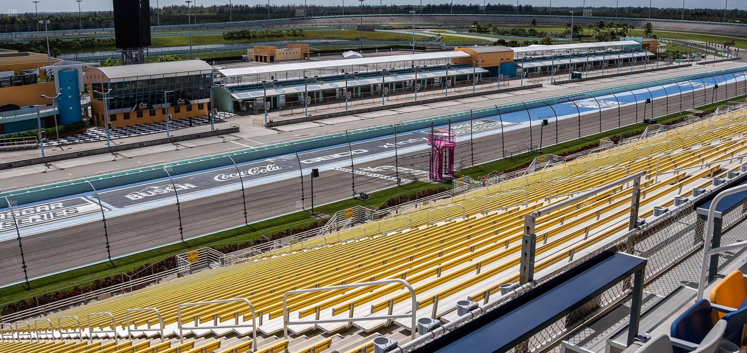 Homestead-Miami Speedway - Section Speedway Club 333 Seat View