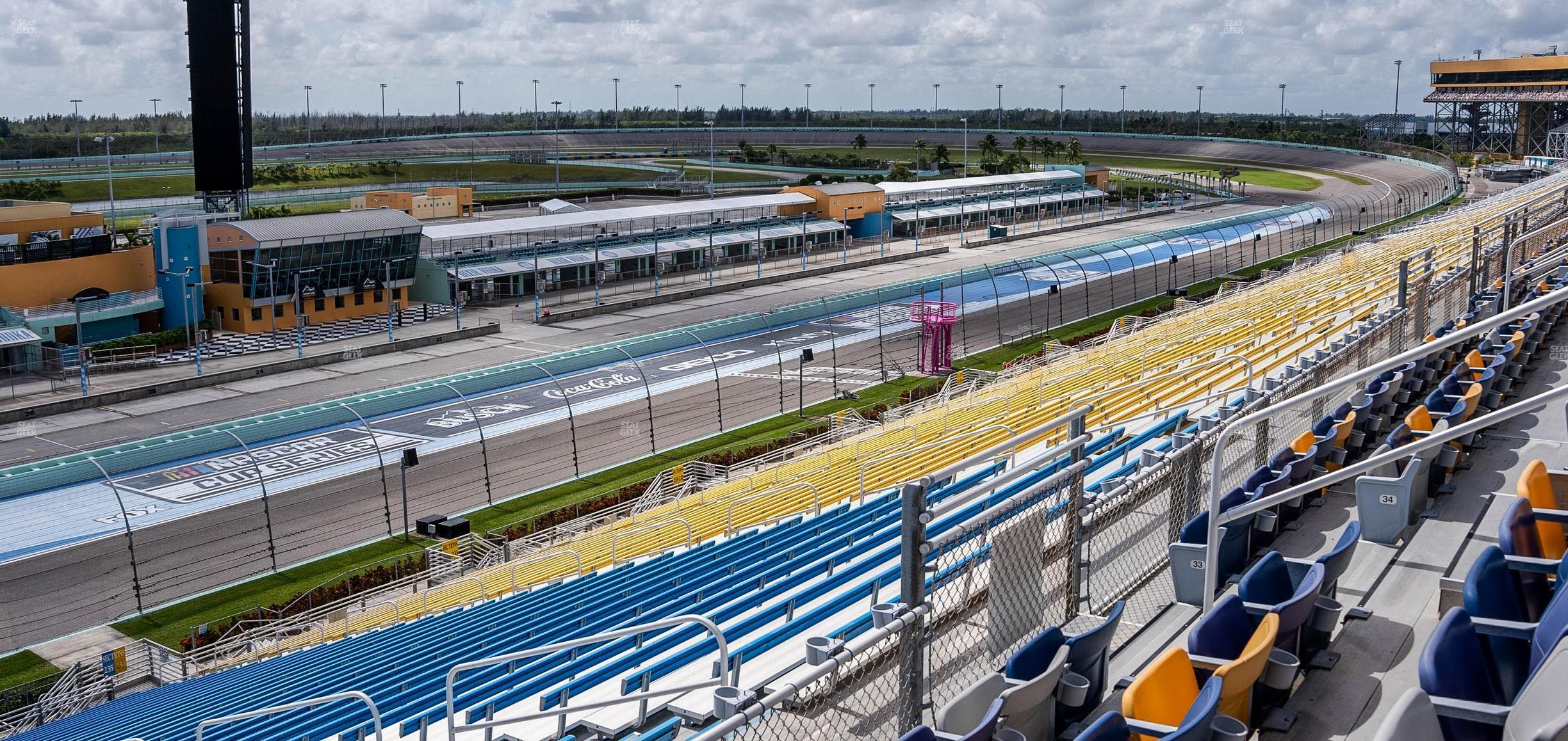 Homestead-Miami Speedway - Section Speedway Club 336 Seat View