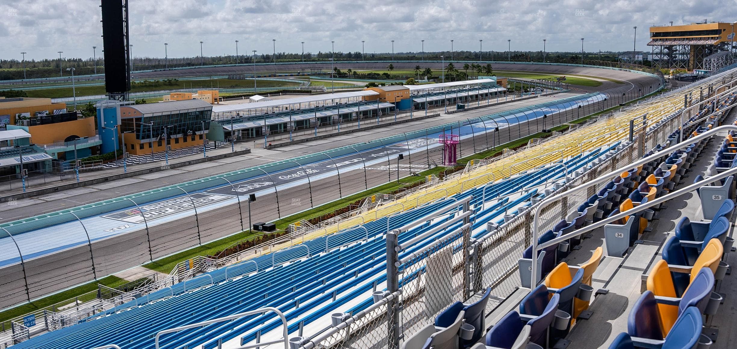 Homestead-Miami Speedway - Section Speedway Club 337 Seat View