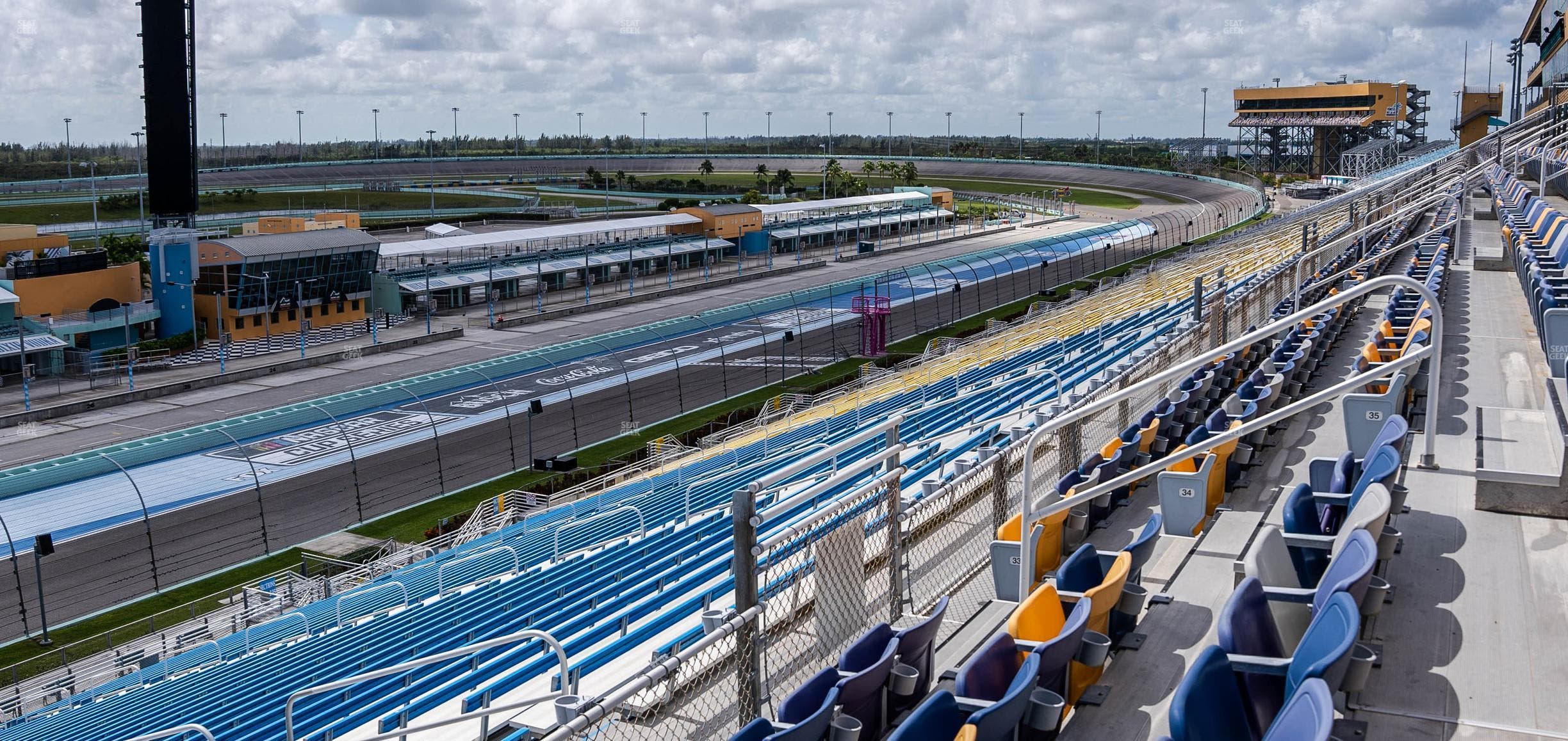 Homestead-Miami Speedway - Section Speedway Club 338 Seat View