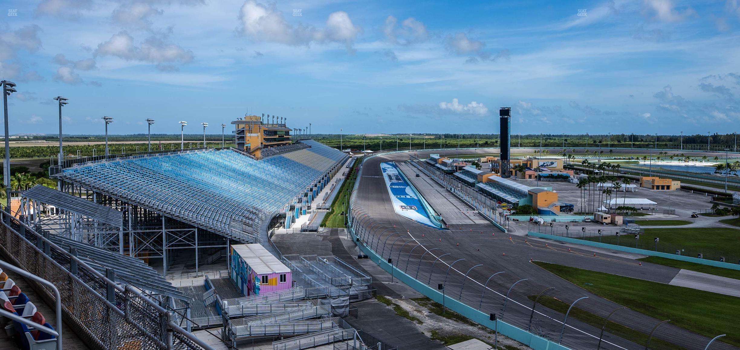 Homestead-Miami Speedway - Section Turn 1 Suite 10 Seat View