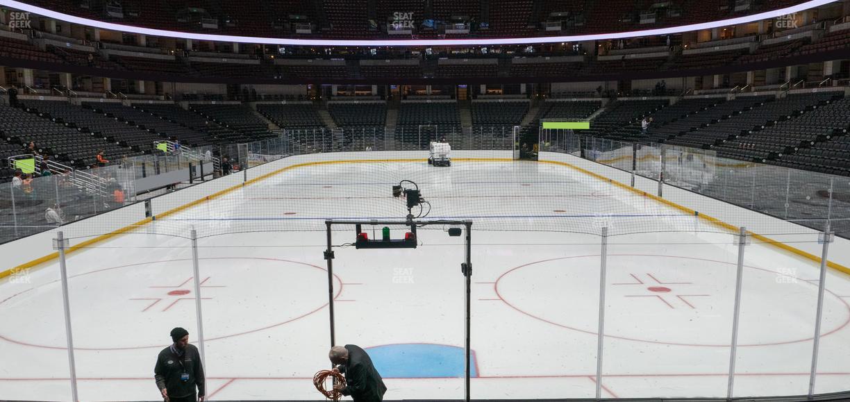 Honda Center - Section 201 Seat View