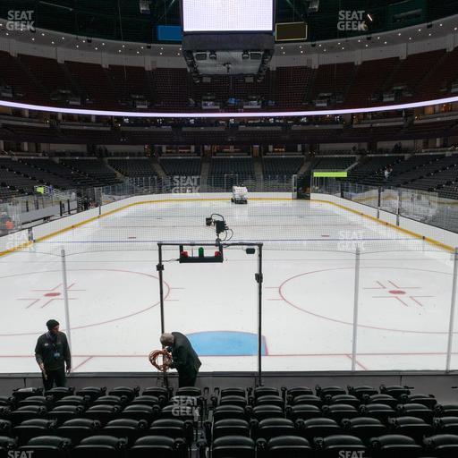 Honda Center - Section 201 Seat View