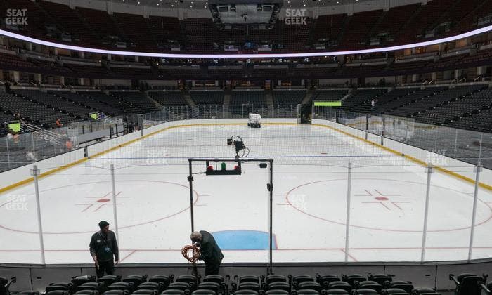 Honda Center - Section 201 Seat View