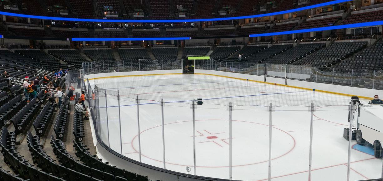 Honda Center - Section 203 Seat View