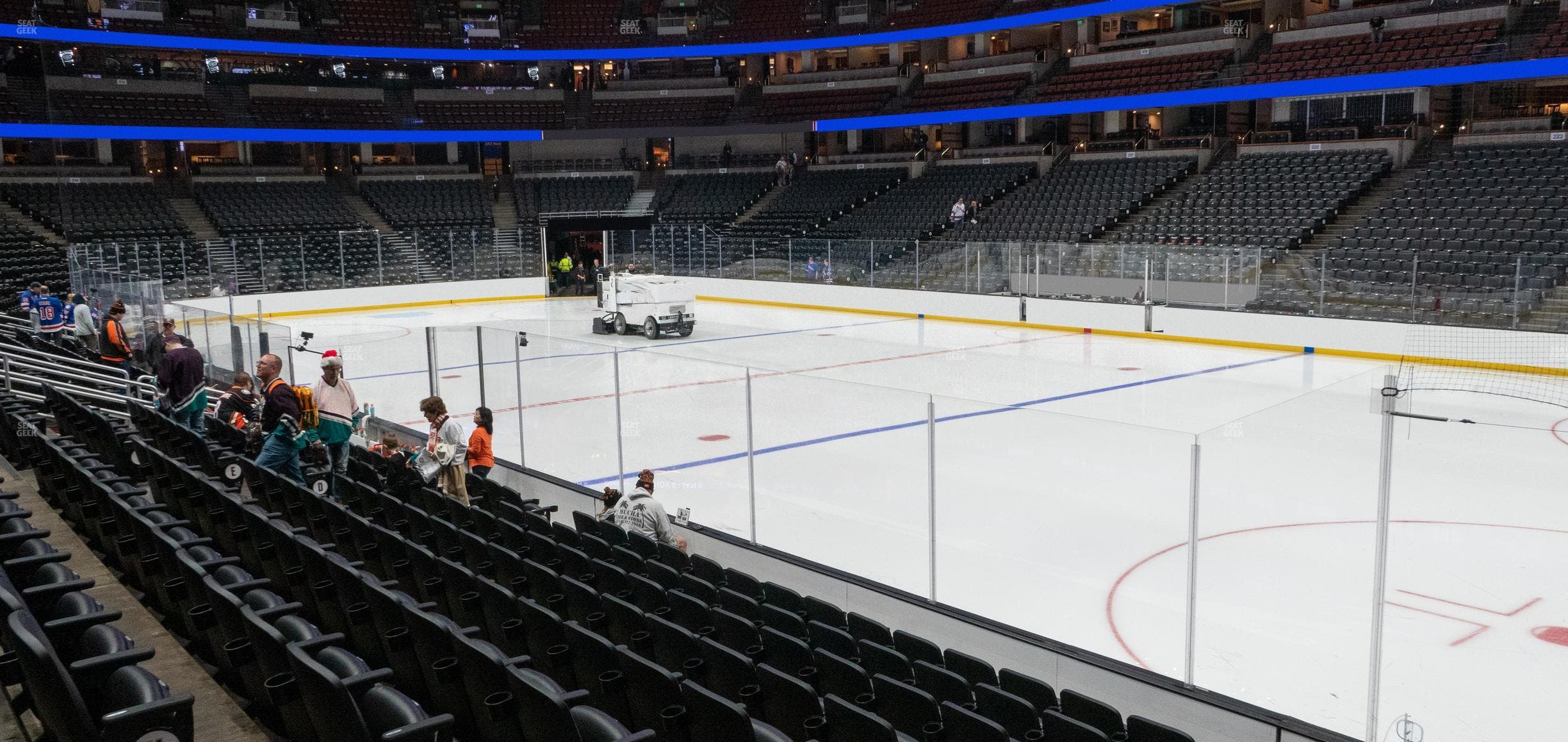 Honda Center - Section 205 Seat View