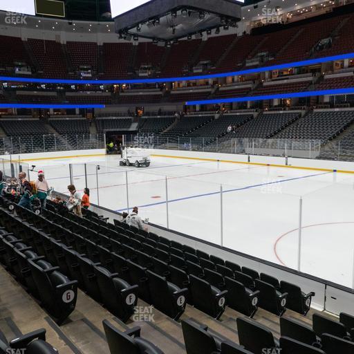 Honda Center - Section 205 Seat View