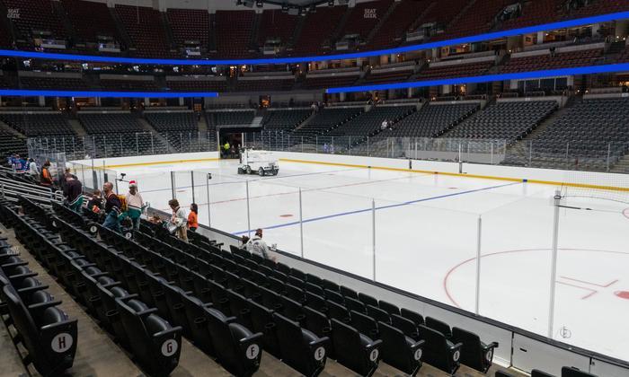 Honda Center - Section 205 Seat View