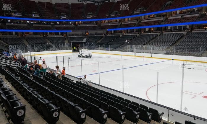 Honda Center - Section 205 Seat View