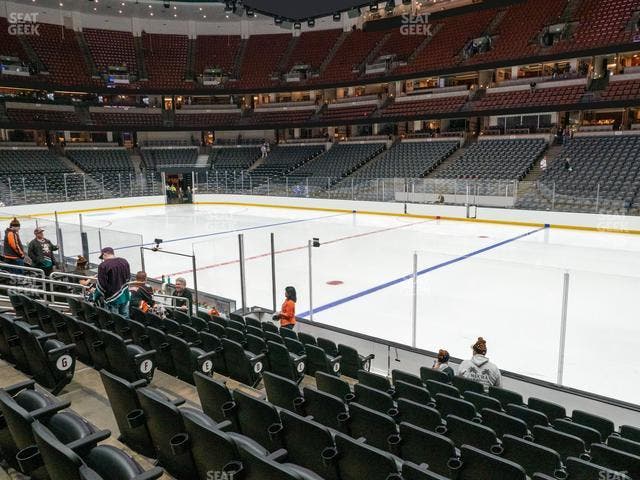 Honda Center - Section 206 Seat View