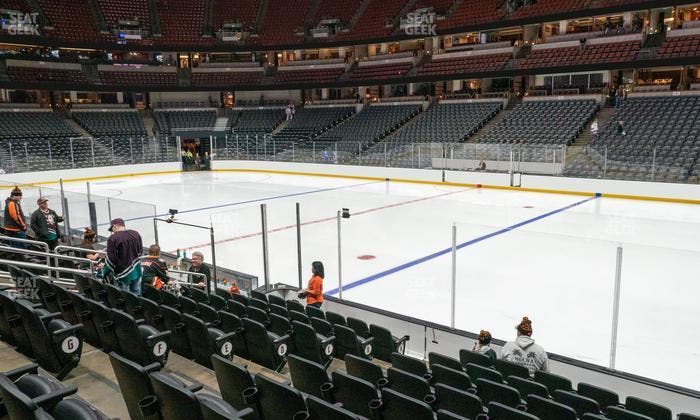 Honda Center - Section 206 Seat View
