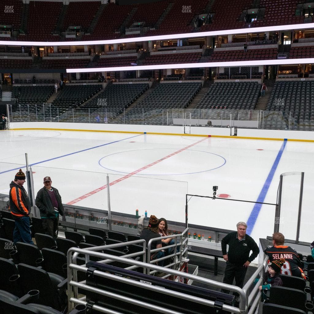 Honda Center - Section 207 Seat View
