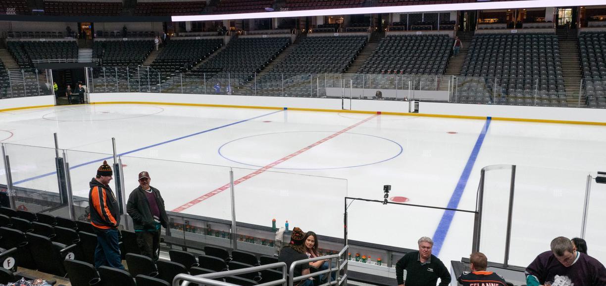 Honda Center - Section 207 Seat View