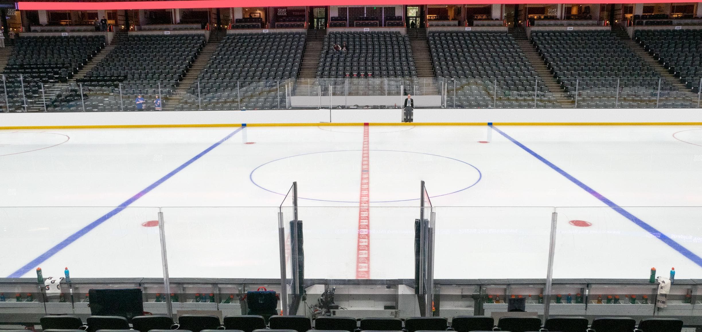 Honda Center - Section 208 Seat View