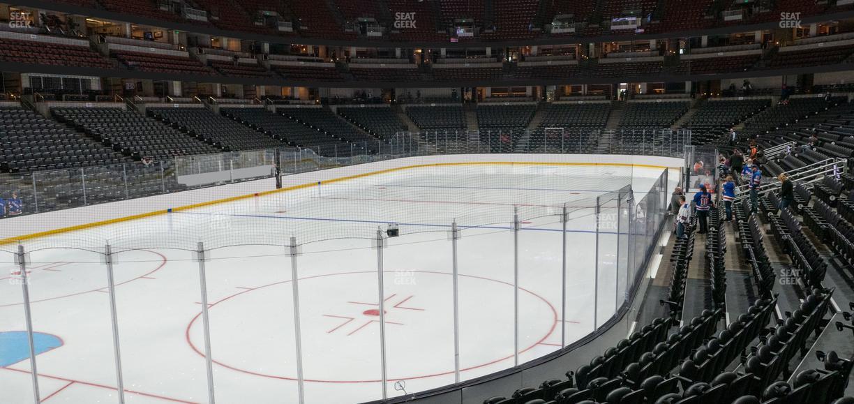 Honda Center - Section 213 Seat View