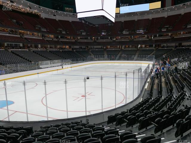Honda Center - Section 213 Seat View Honda Center - Section 213 Seat View