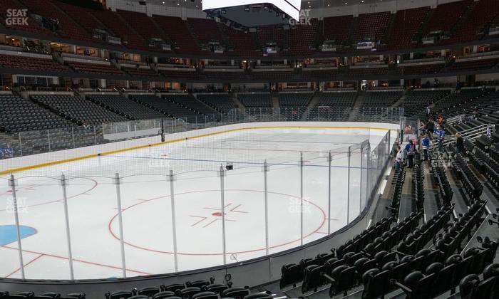 Honda Center - Section 213 Seat View