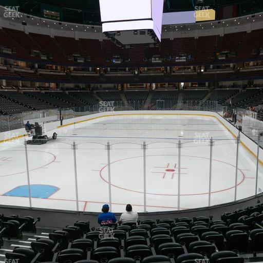 Honda Center - Section 214 Seat View
