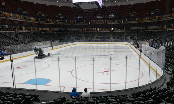 Honda Center - Section 214 Seat View