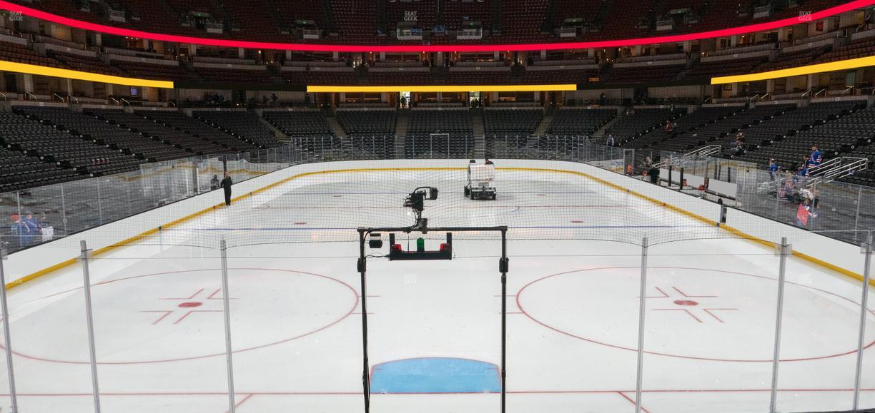 Honda Center - Section 215 Seat View