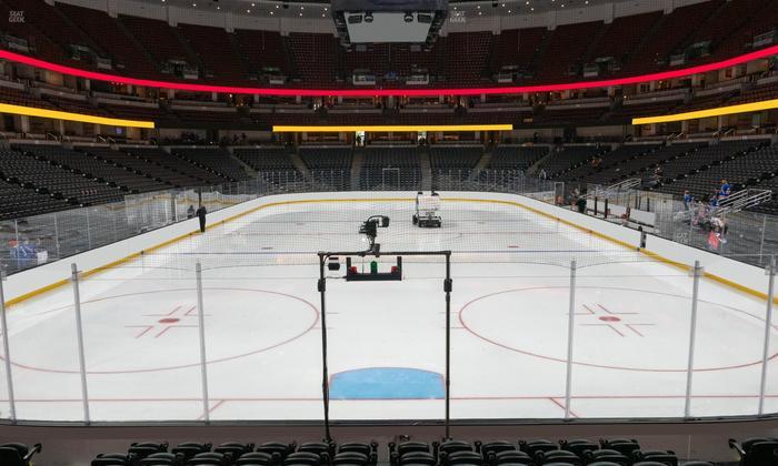 Honda Center - Section 215 Seat View
