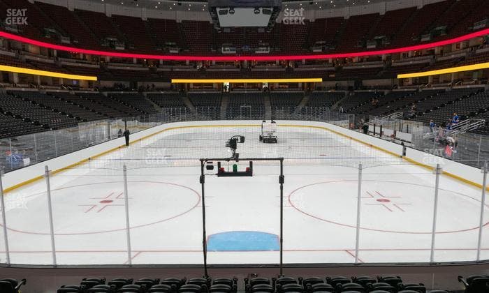 Honda Center - Section 215 Seat View