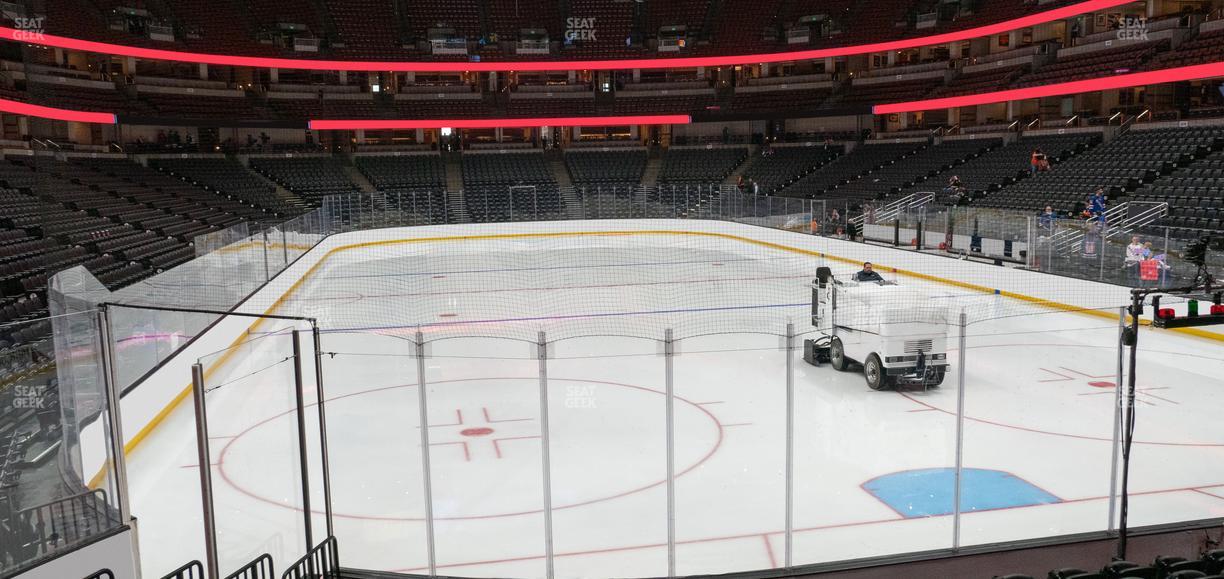 Honda Center - Section 216 Seat View