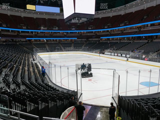 Honda Center - Section 217 Seat View Honda Center - Section 217 Seat View