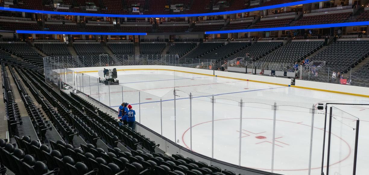 Honda Center - Section 218 Seat View