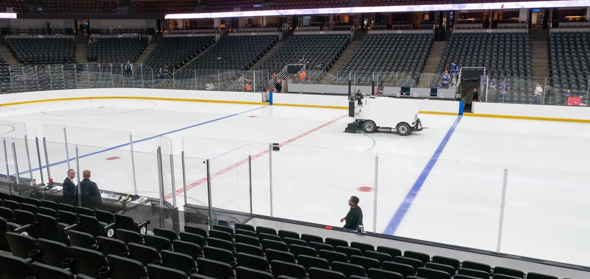 Honda Center - Section 221 Seat View