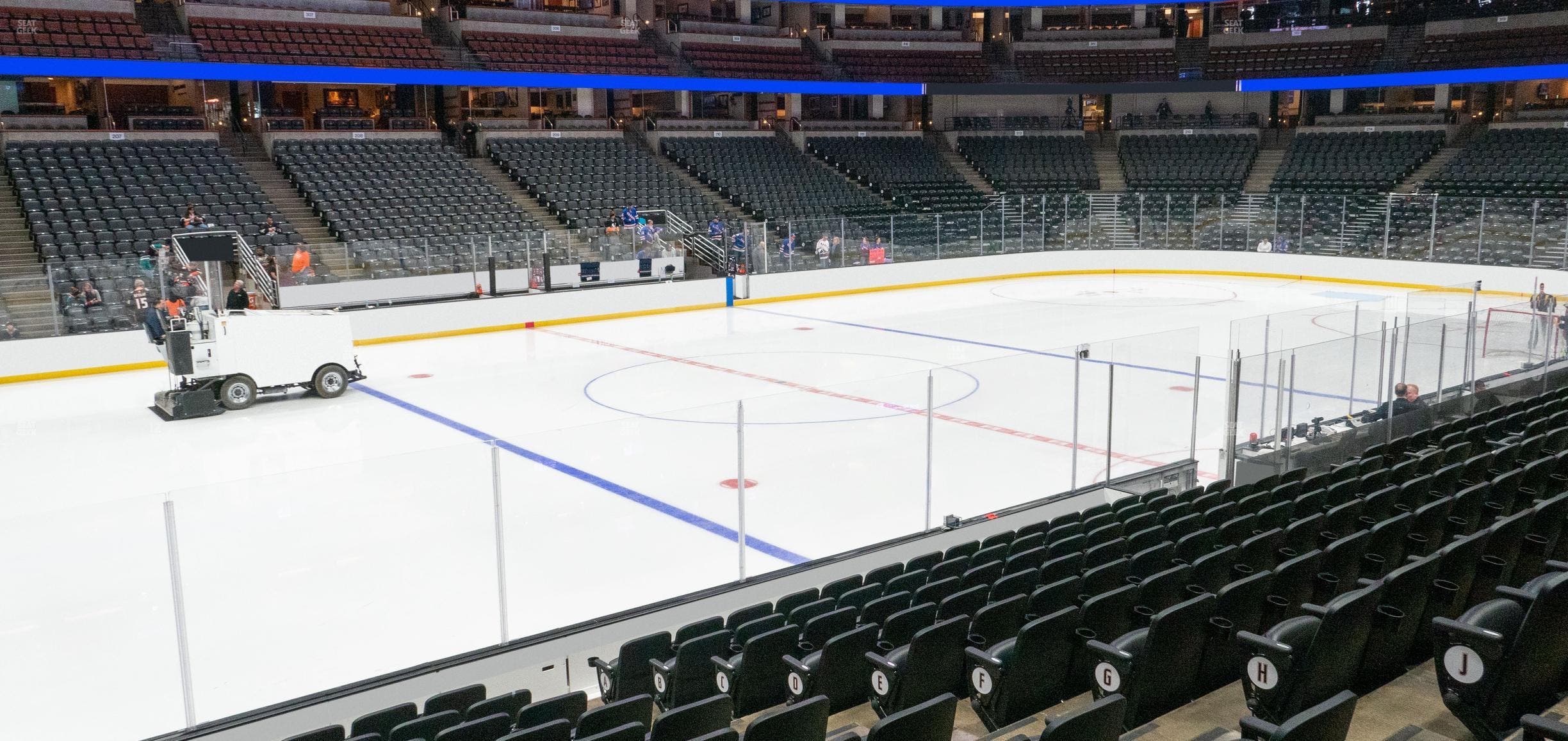 Honda Center - Section 224 Seat View