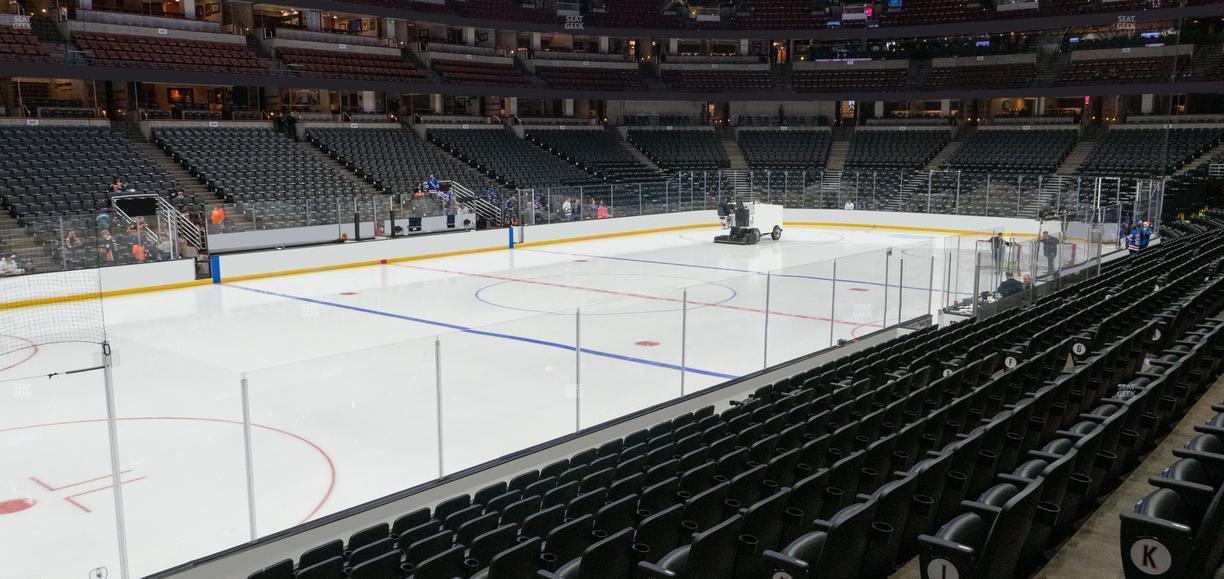 Honda Center - Section 225 Seat View