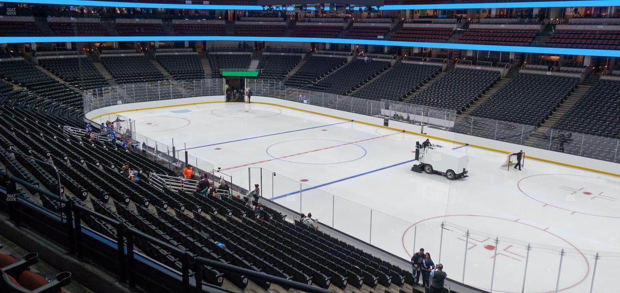 Honda Center - Section 304 Seat View
