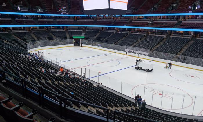 Honda Center - Section 304 Seat View