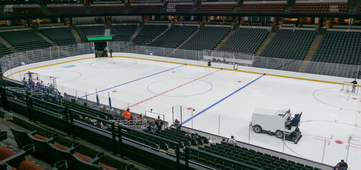 Honda Center - Section 305 Seat View