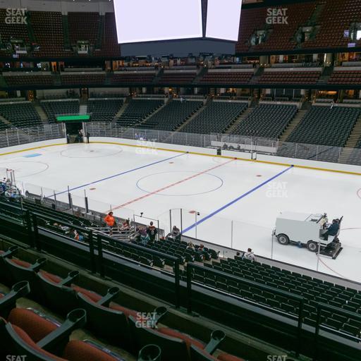 Honda Center - Section 305 Seat View